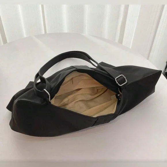 ✨Regal Unique Elegant Black Bow Tote Bag - Picture 3 of 6